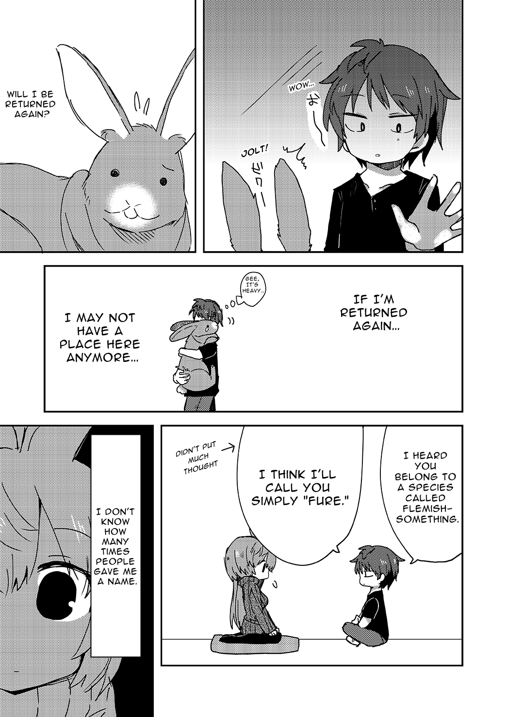 【英語版】返品うさぎ