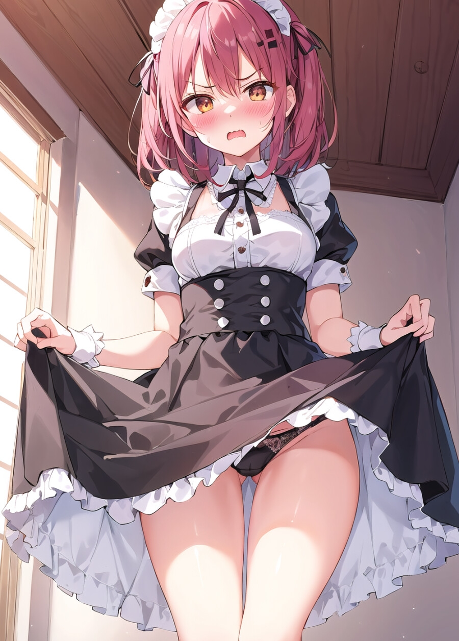 メイドさんのパンツが見たい。
