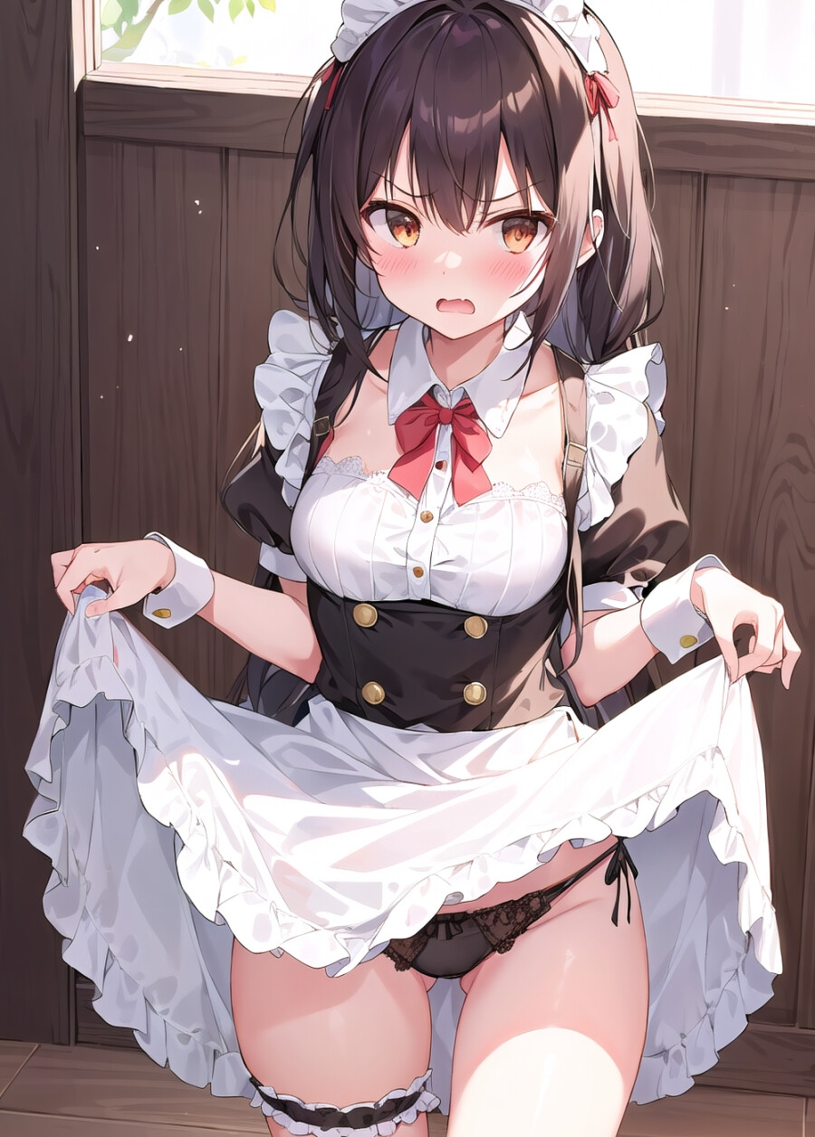 メイドさんのパンツが見たい。