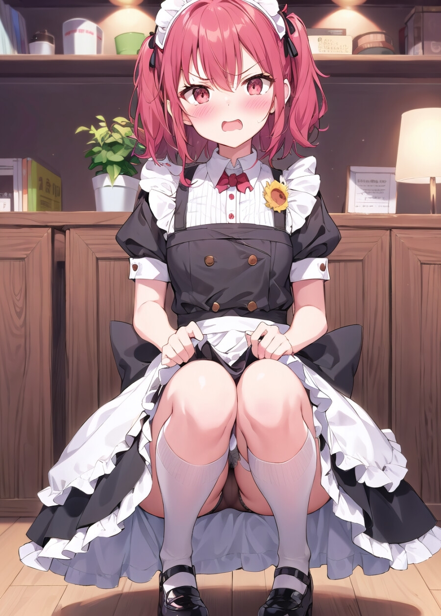 メイドさんのパンツが見たい。