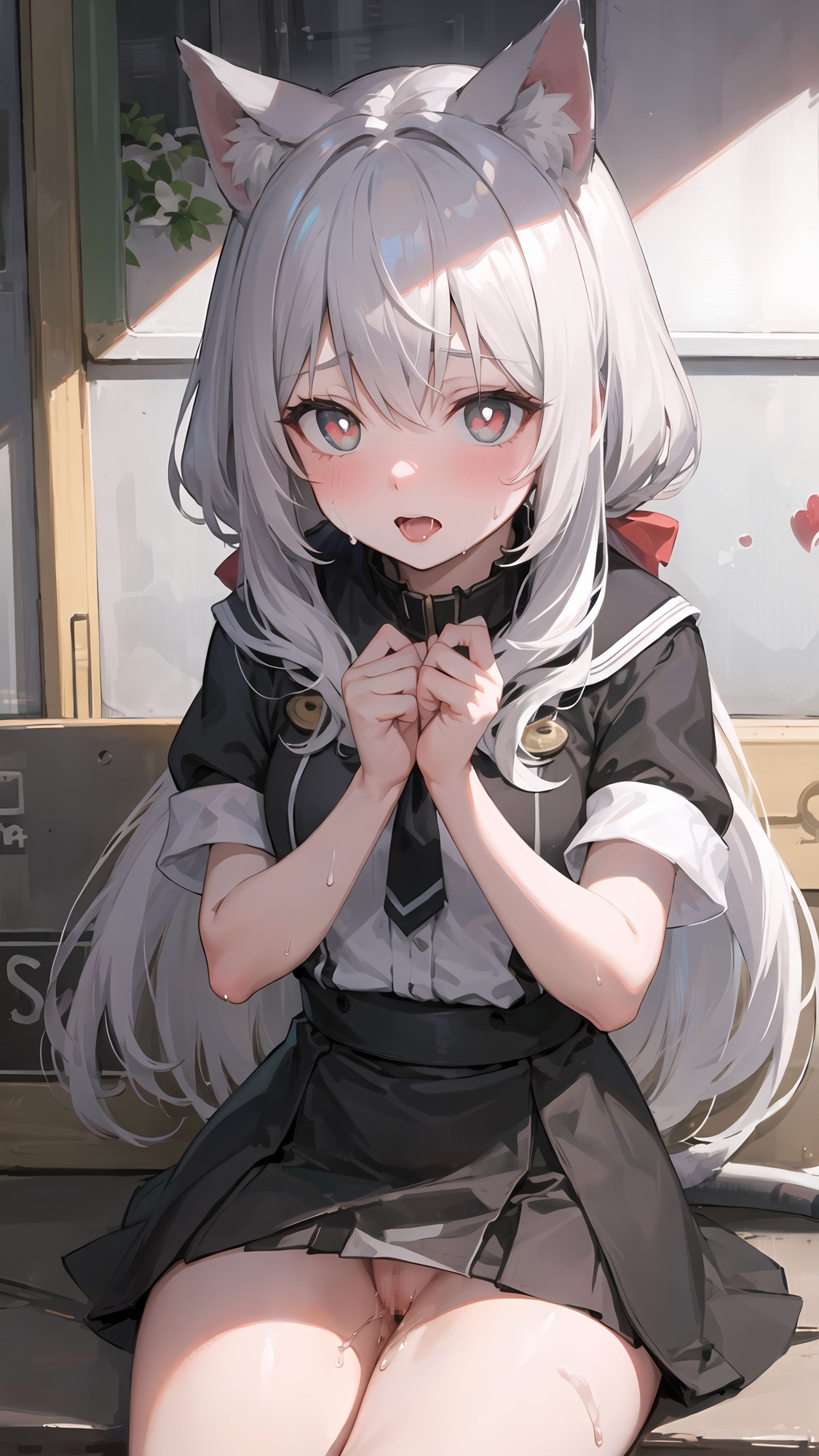 欲情けもみみ少女の色香フェロモン