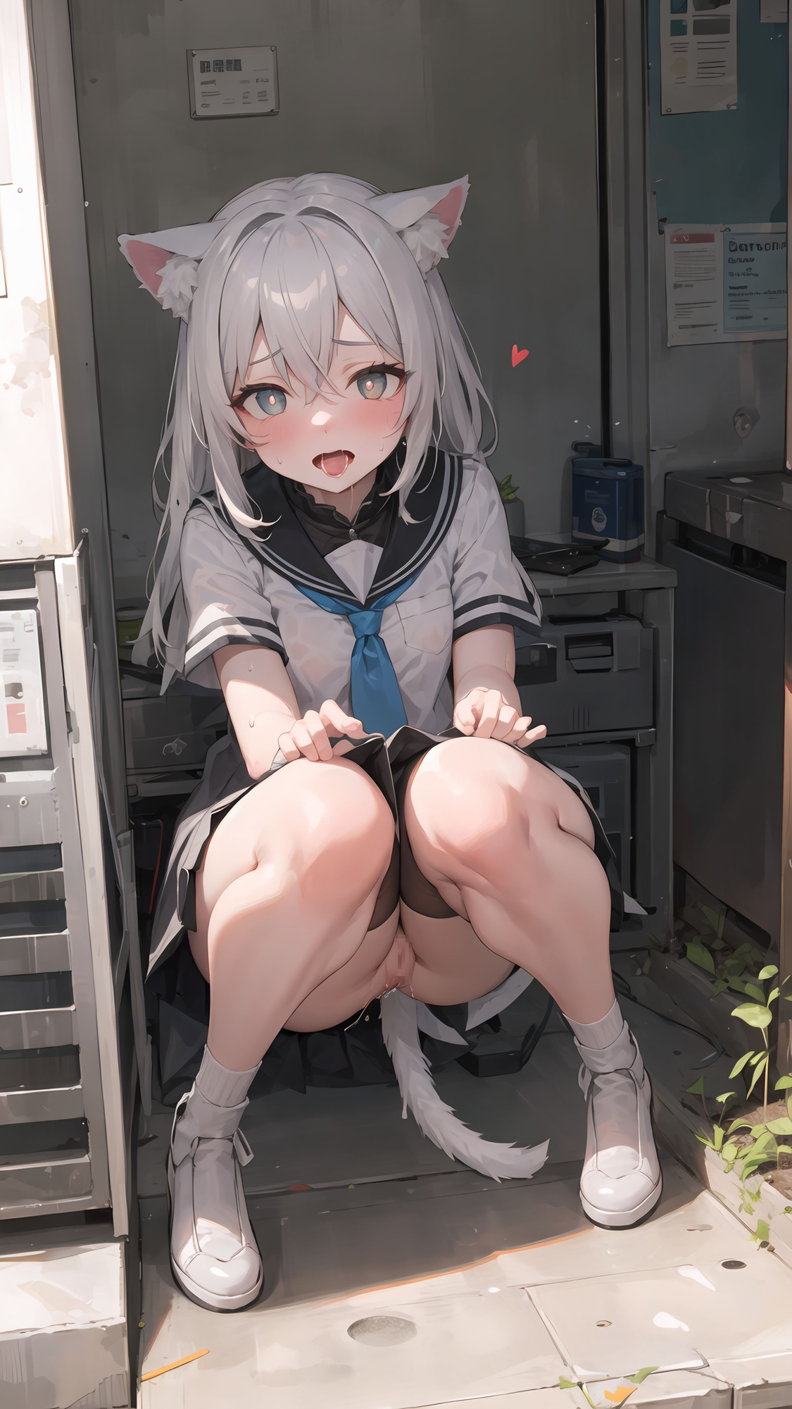 欲情けもみみ少女の色香フェロモン