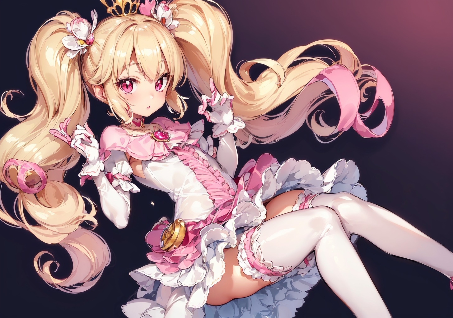 魔法少女(ピンク)敗北CG集