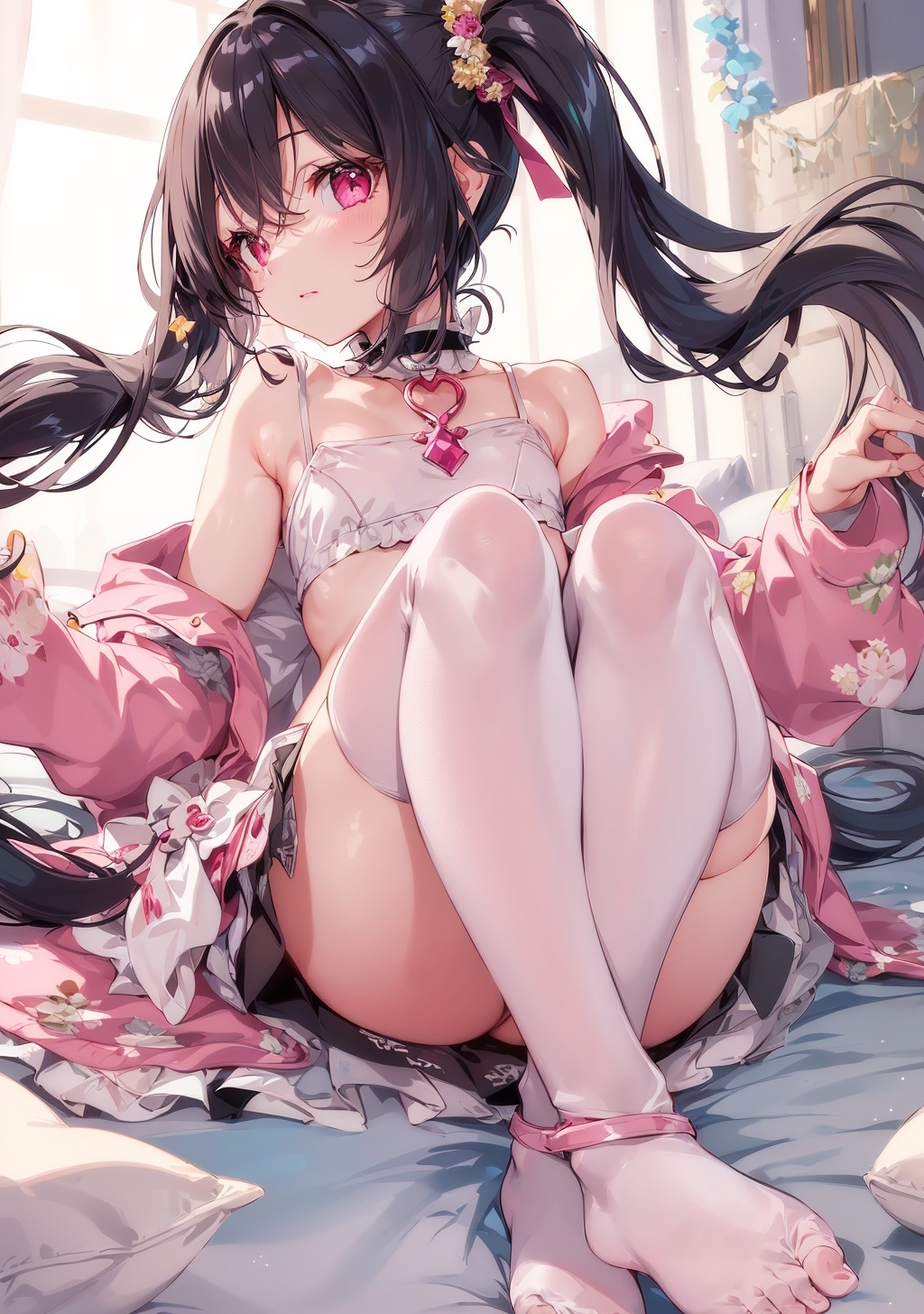 魔法少女(ピンク)敗北CG集