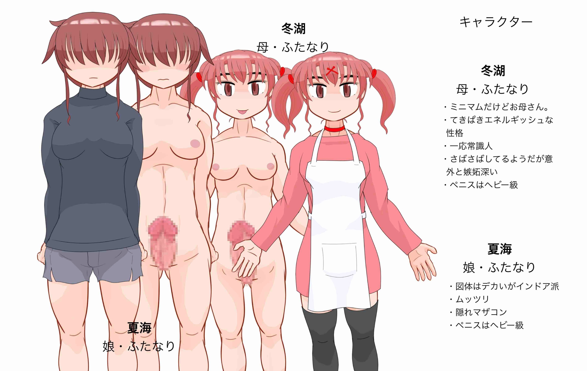 デカい娘を逆レイプしちゃうチマいお母さんの話.txt