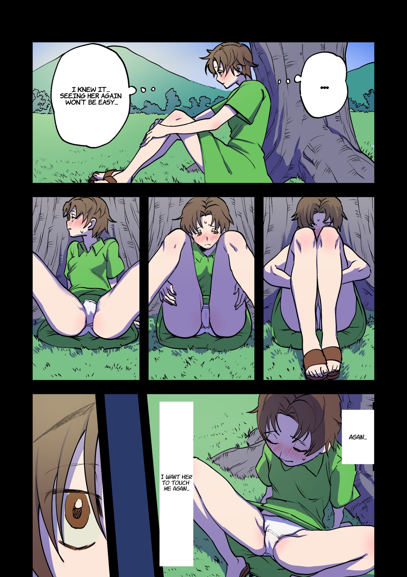 【英語版】永遠に続く夏～ふたなり怪異×少女～