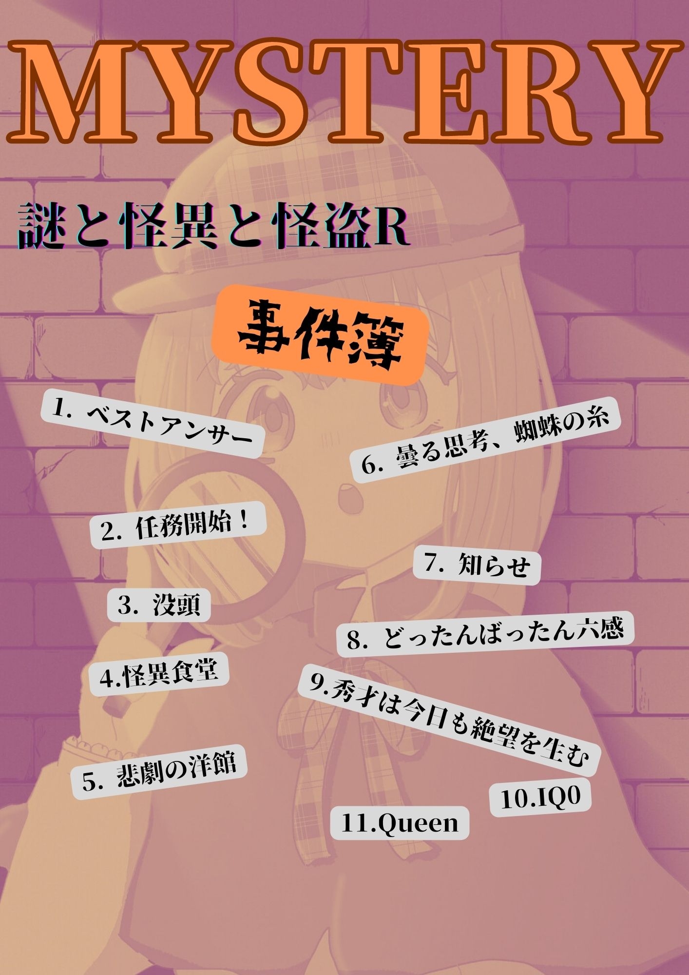 意外と何にでも合いそうなBGM集 Vol.5 ミステリー編 〜謎と怪異と怪盗R〜