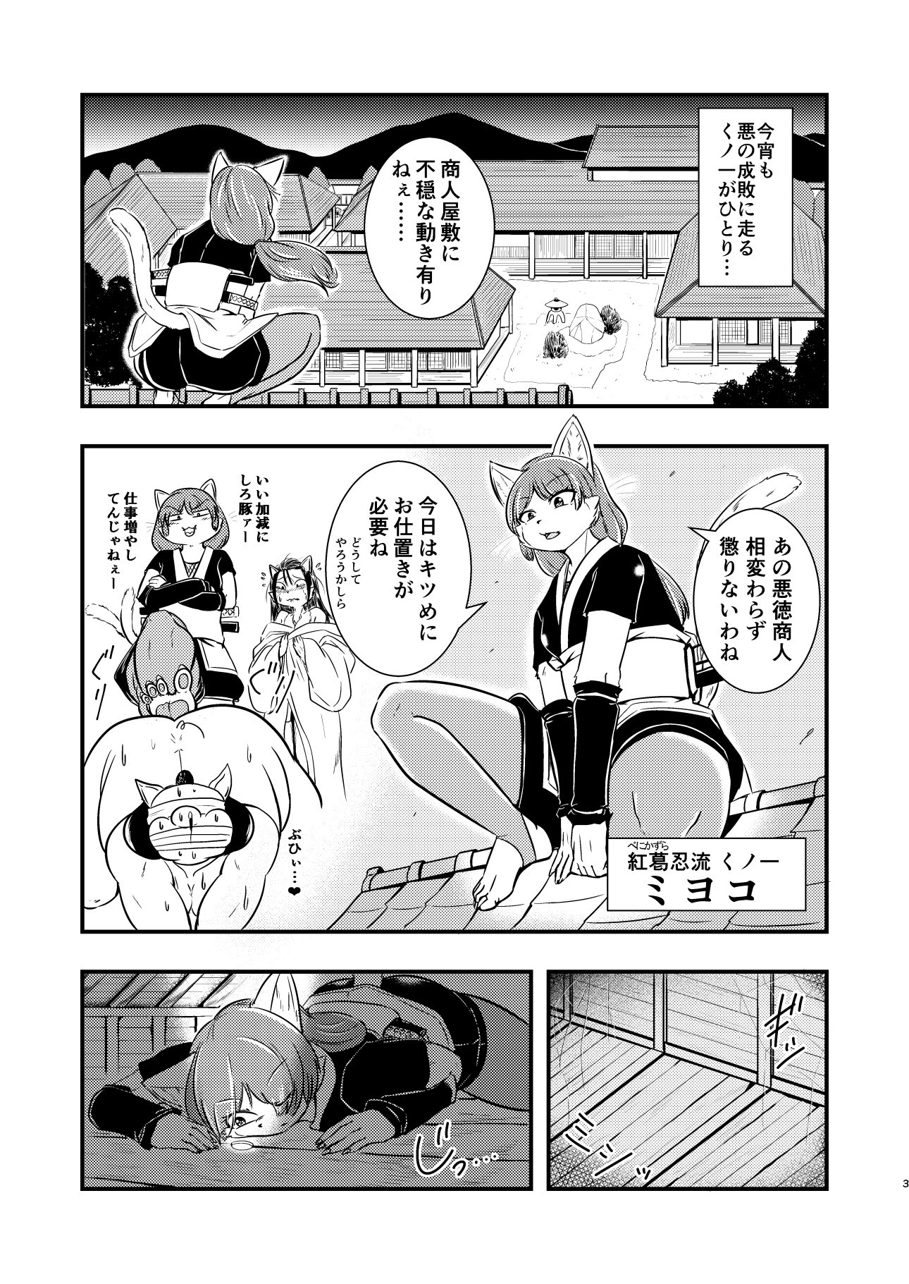 ミヨコ殿、御免!