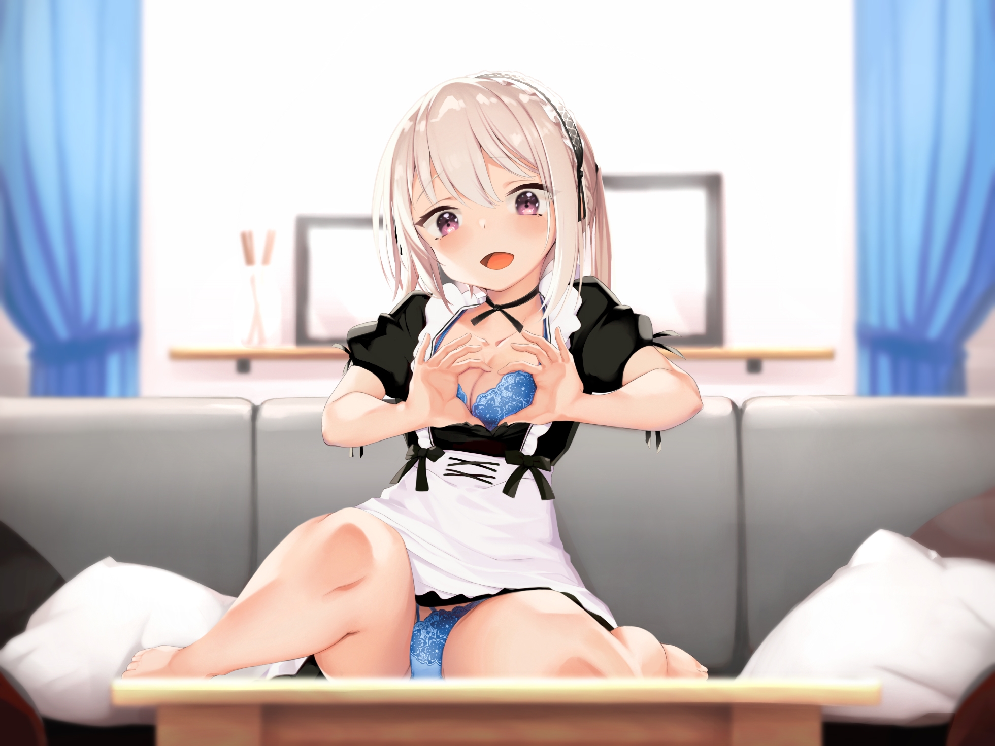 【その後】可愛い彼女メイドは襲われちゃう?【CV:葵菫】