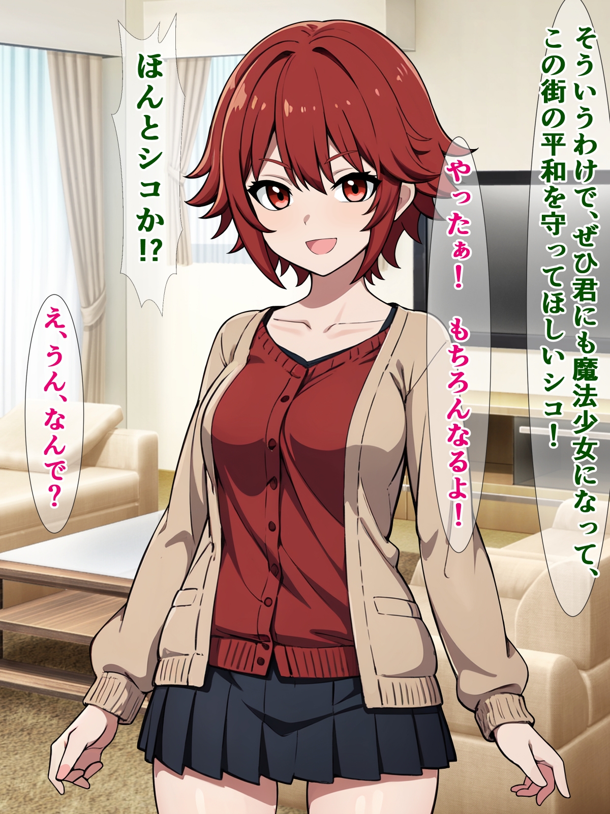 私のマジカルステッキだけなんで股間に生えてるんですか!?