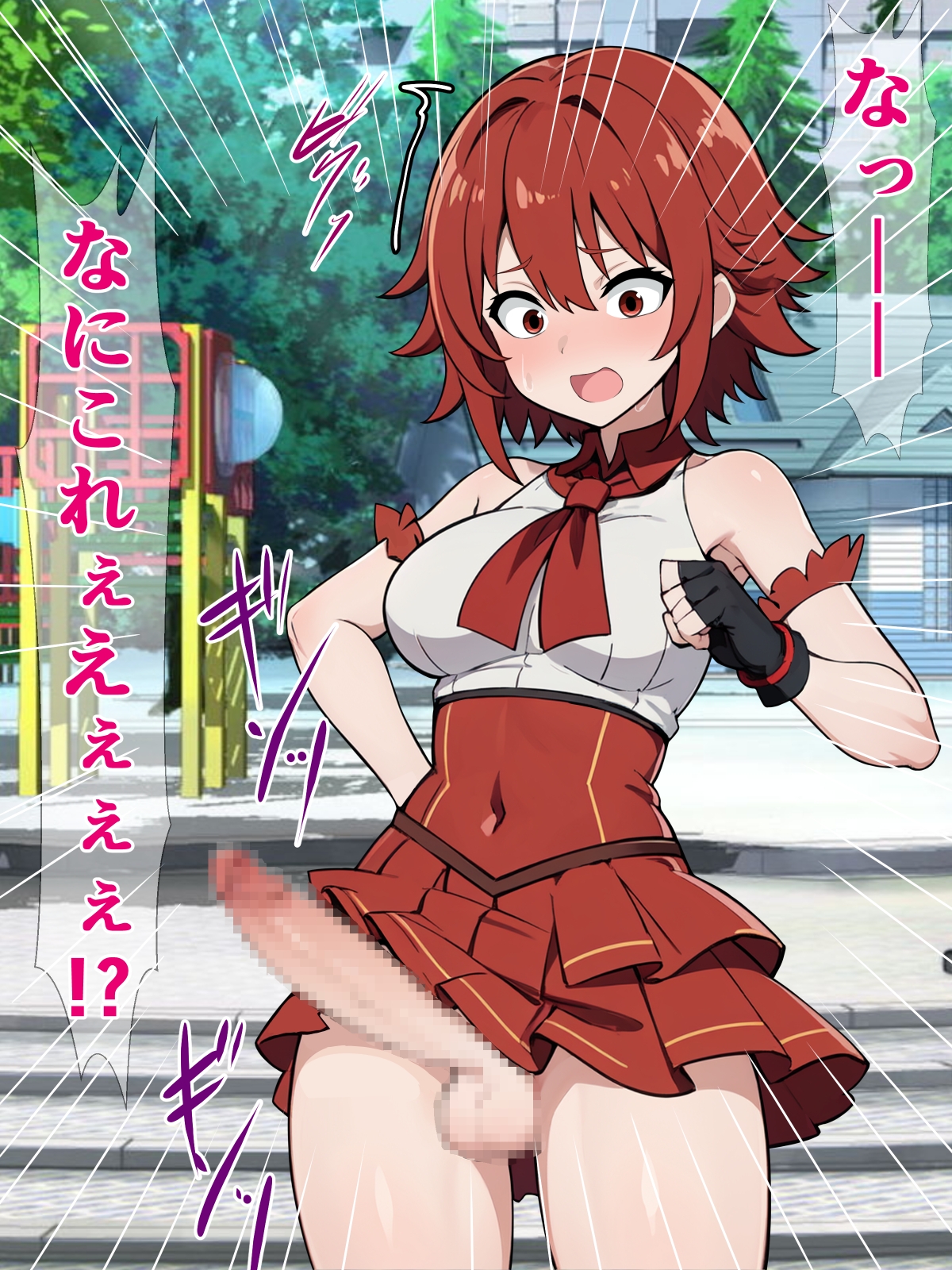 私のマジカルステッキだけなんで股間に生えてるんですか!?