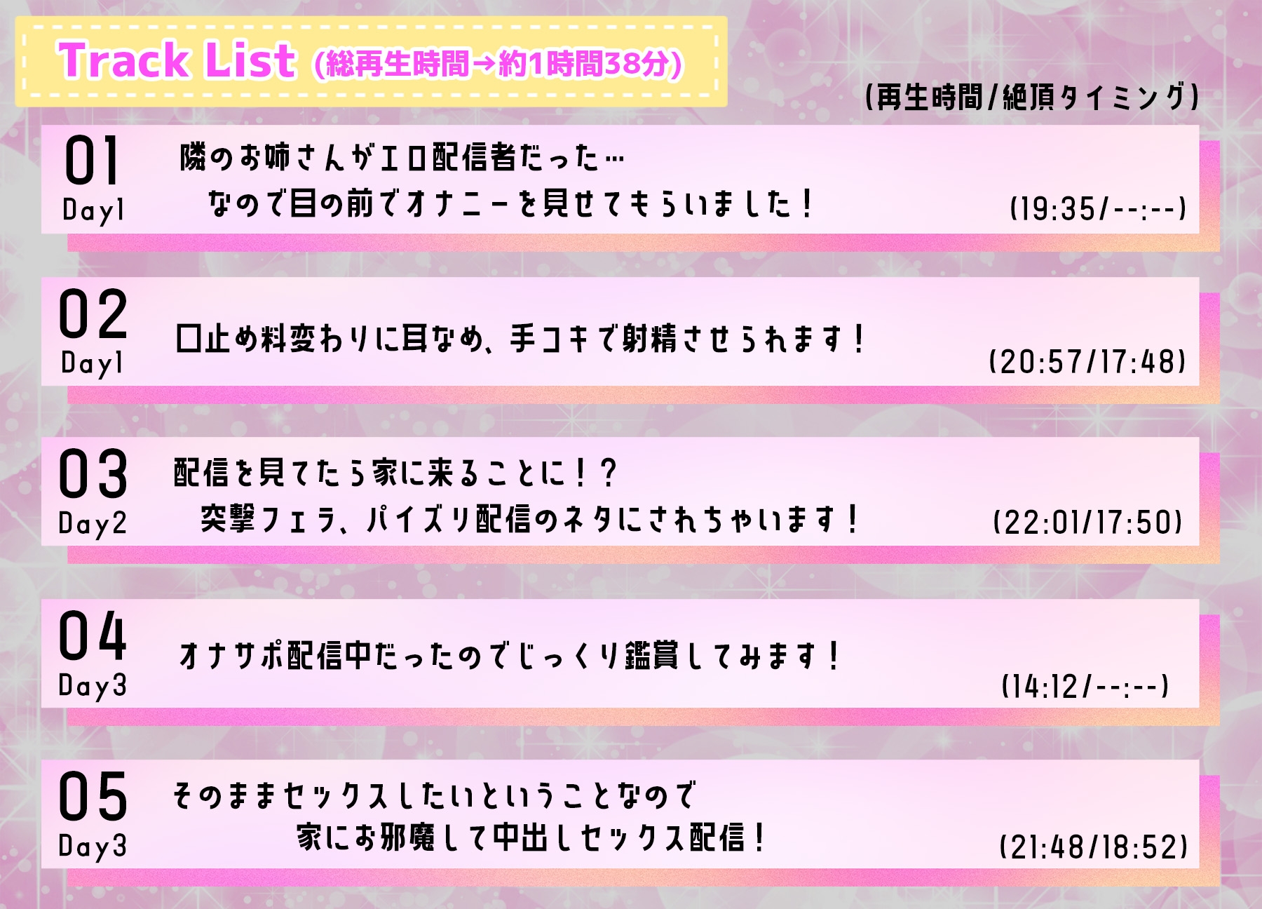 【期間限定231円】隣に住んでるお姉さんがオナニー配信大好きのヤリマンビッチでした ～性奴隷として配信用のおもちゃにされちゃいます～