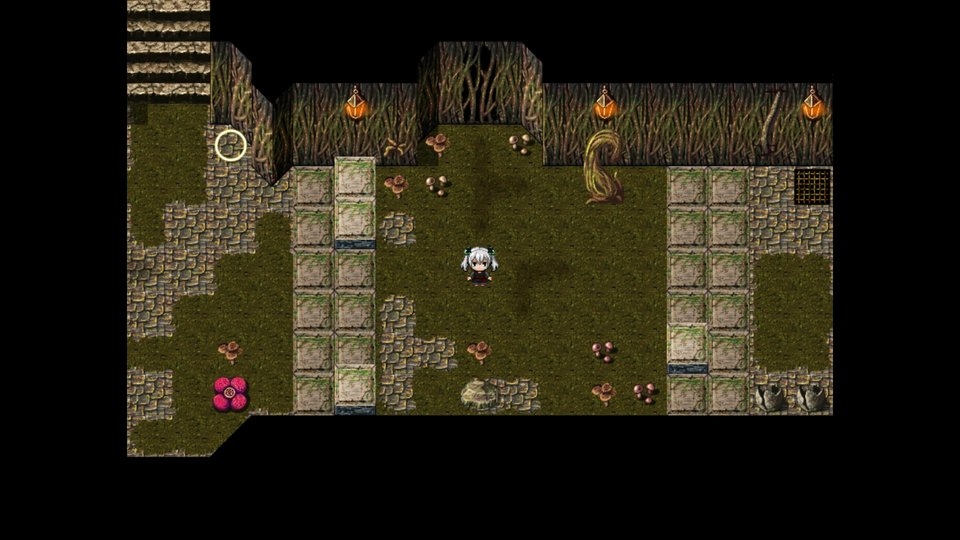 RPGツクールMV・MZ用 マップチップ・タイルセット08『迷宮・遺跡・廃墟・ダンジョン・天空の塔・植物迷宮』