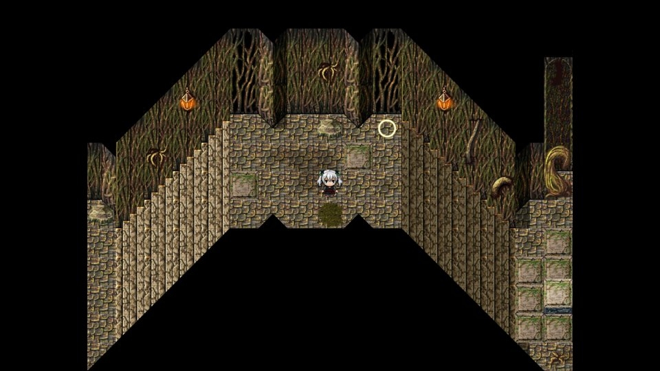 RPGツクールMV・MZ用 マップチップ・タイルセット08『迷宮・遺跡・廃墟・ダンジョン・天空の塔・植物迷宮』