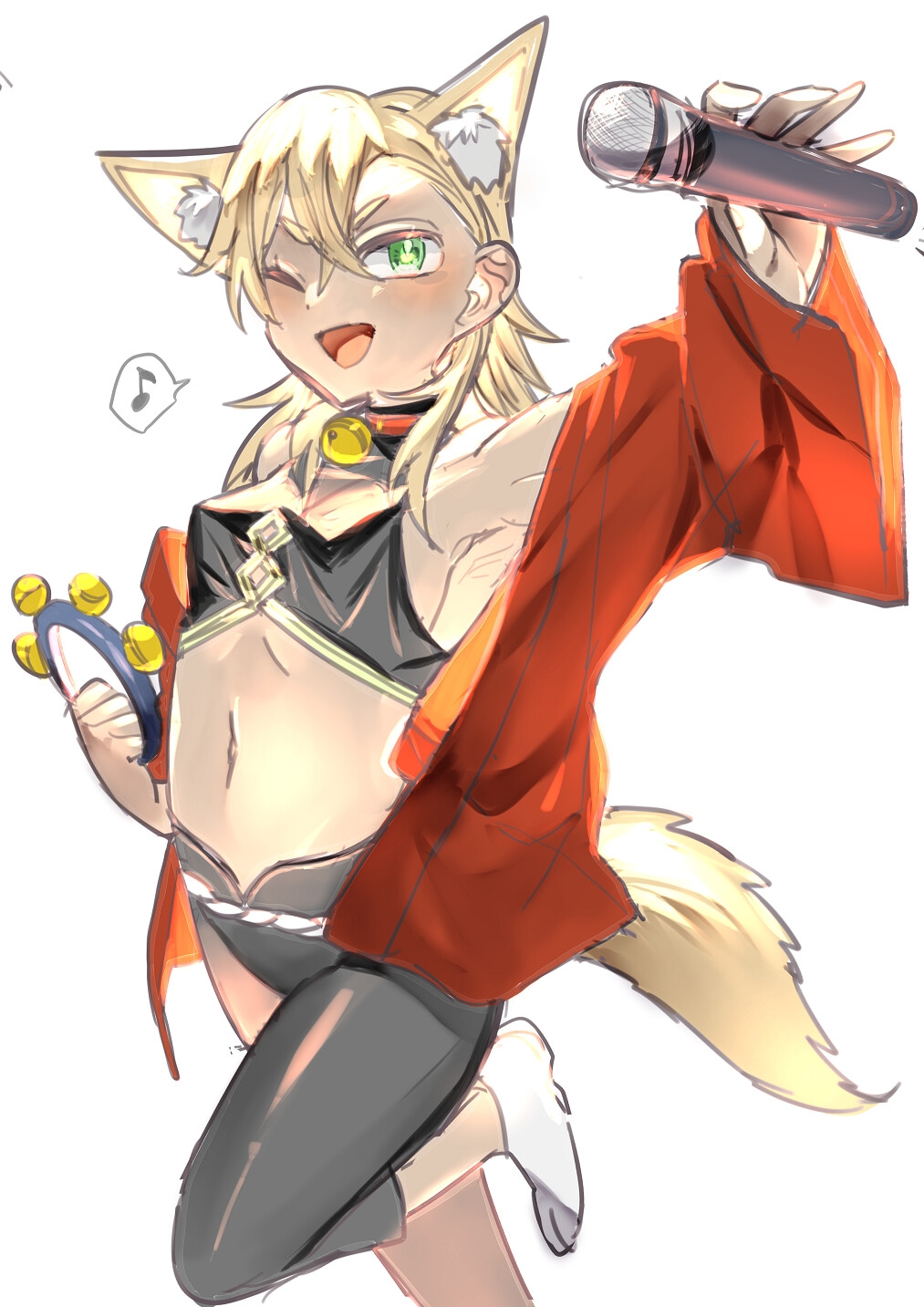 「カラオケ大好きなお狐様」未結合レイヤーPSD