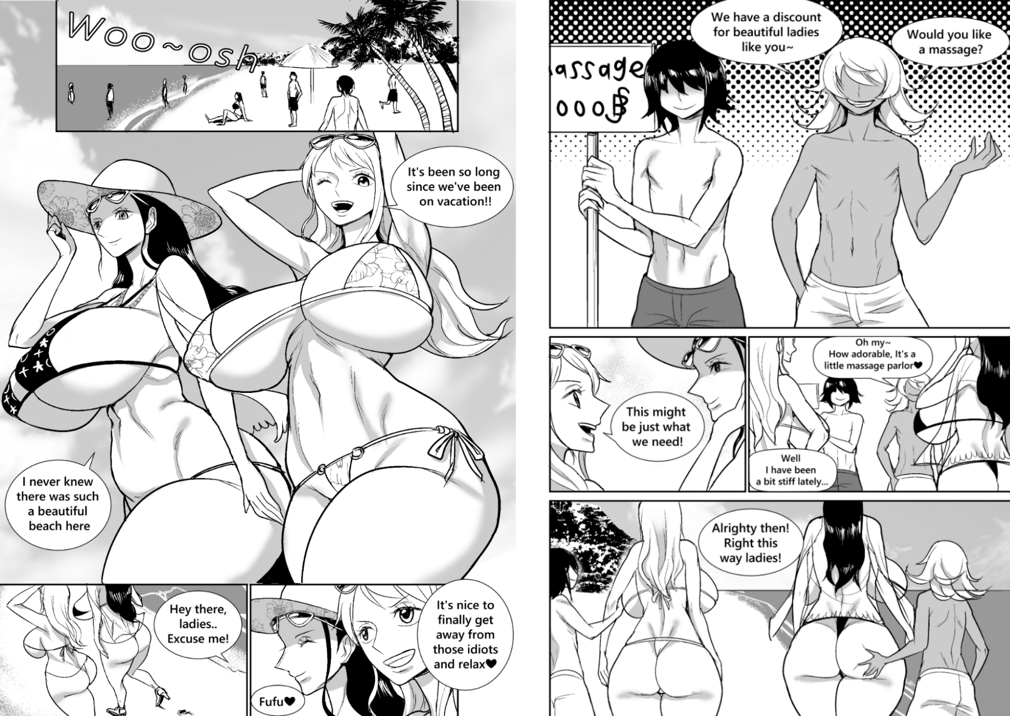 Nami&Robin One-Shota Vacation