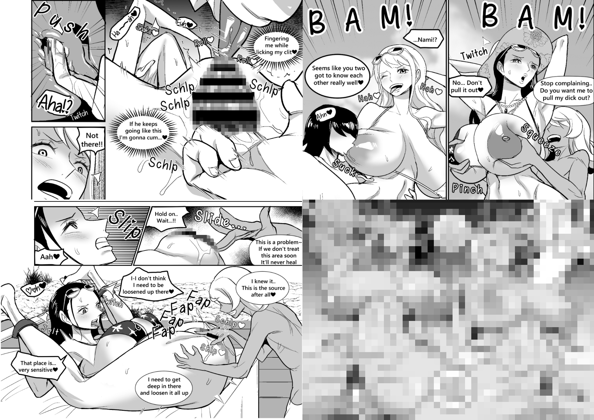 Nami&Robin One-Shota Vacation