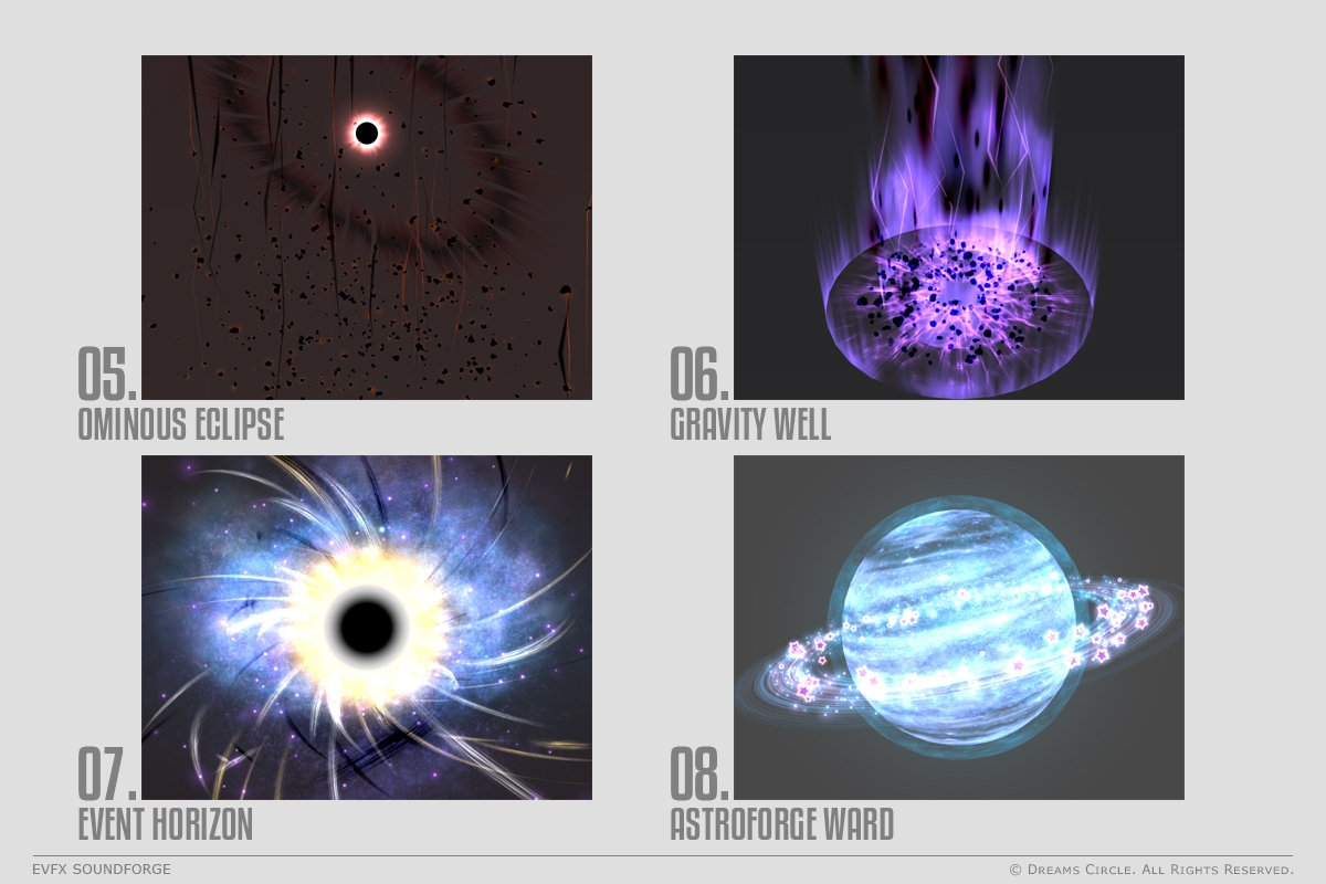 エフェクト素材集:EVFXアストロフォージ