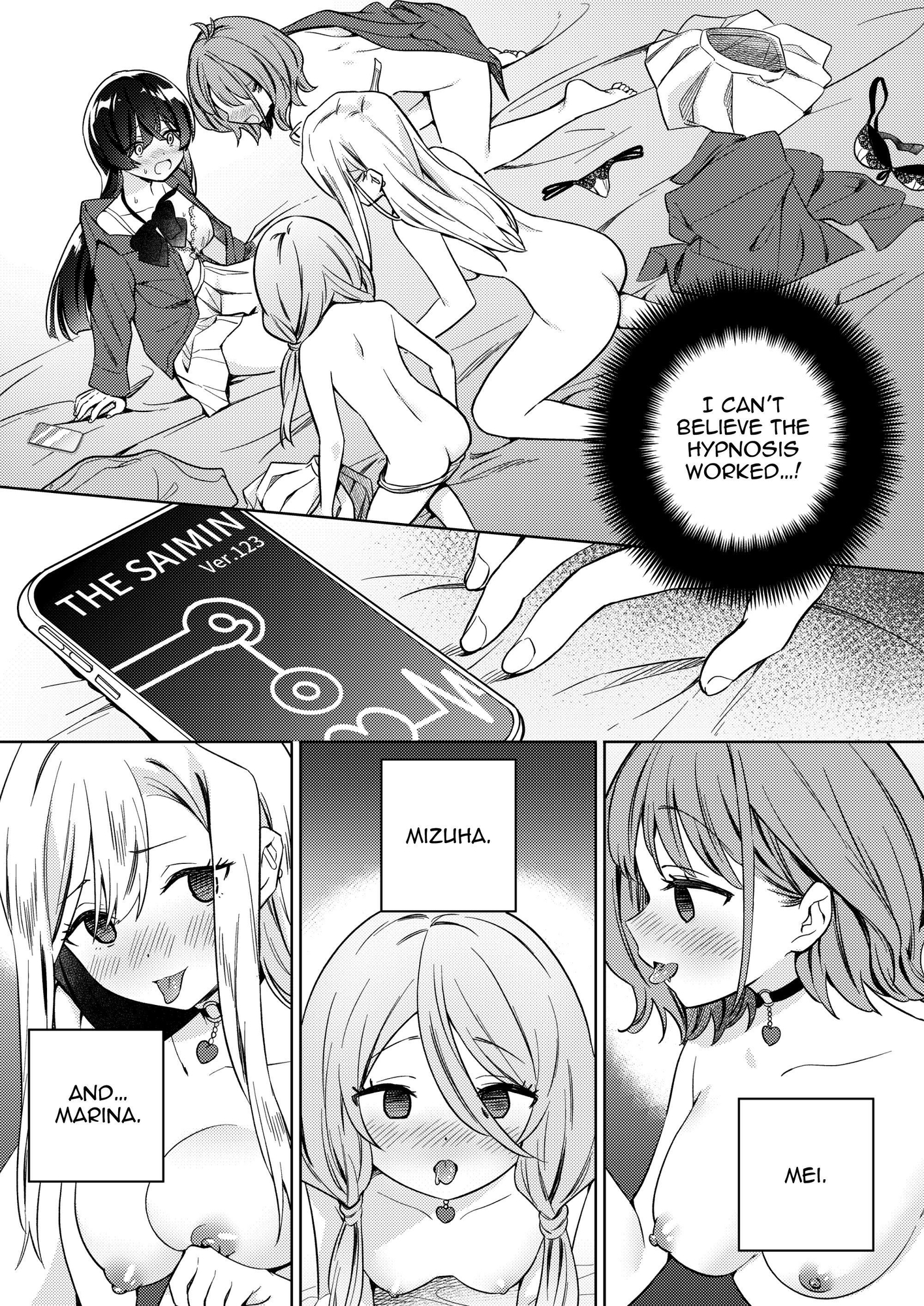 【英語版】みんなでえっちな百合活アプリ ～ええ!?この中にかかってない娘がいる!?～