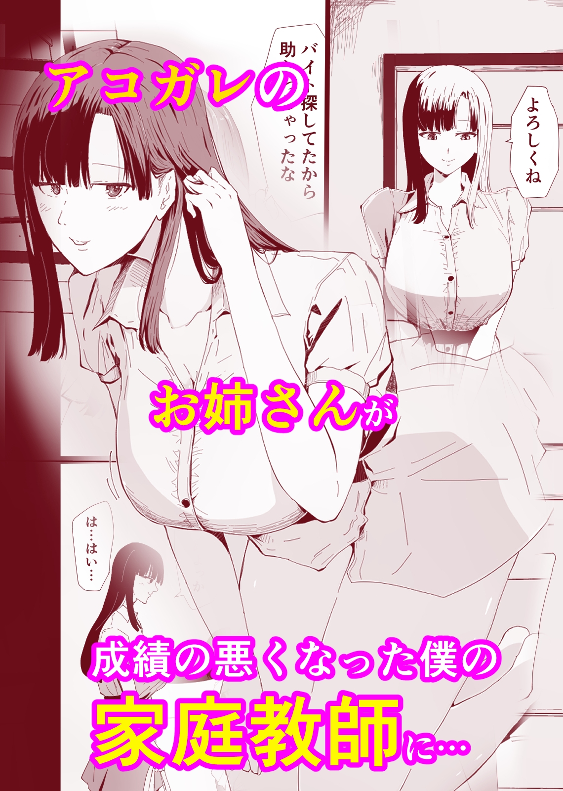 アコガレの巨乳で美人で黒髪清楚で優しい家庭教師のお姉さんにテストが終わるまで甘々射精管理される話