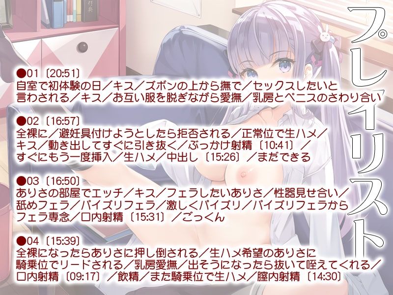 低身長だけど爆乳で誘い受け上手なカノジョありさ