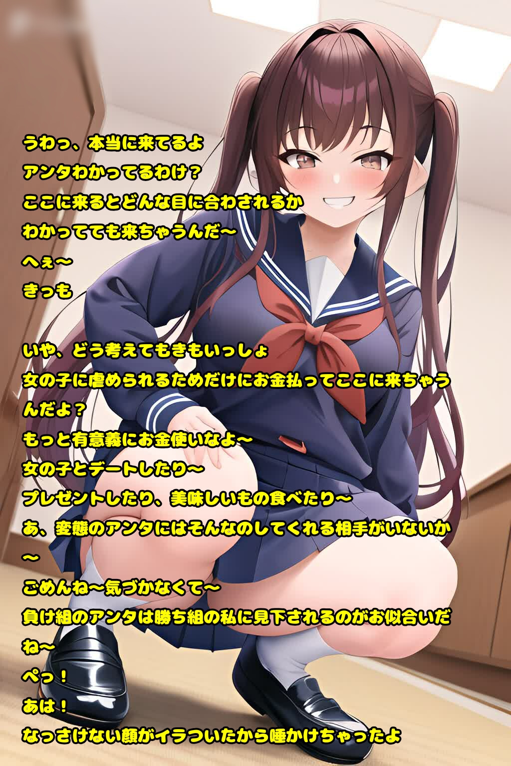 罵倒地獄6_～負け組のM男には唾で十分だよね?～