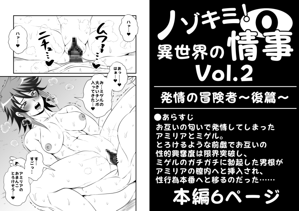 ノゾキミ!異世界の情事Vol.2【発情の冒険者～後篇～】