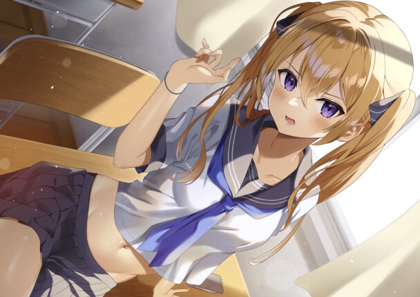 【ASMR】ツンデレ転校生とえっちな日常