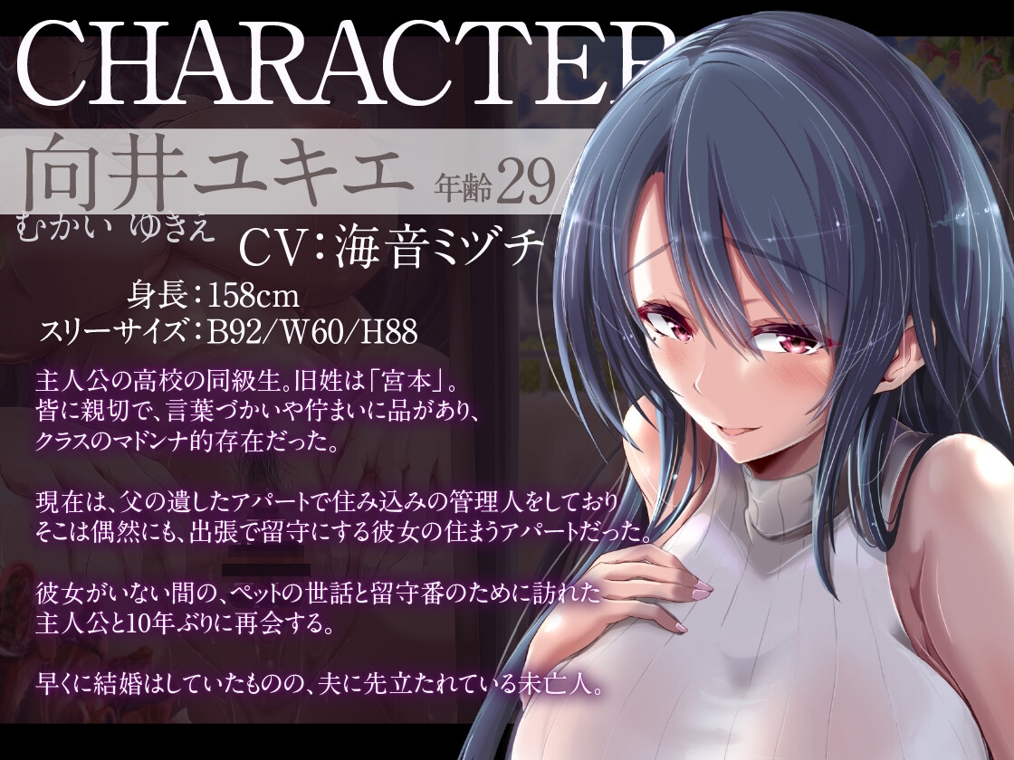 サラセニア 管理人の淫らな秘密 ～彼女のアパートで、初恋の君に狂わされた話～