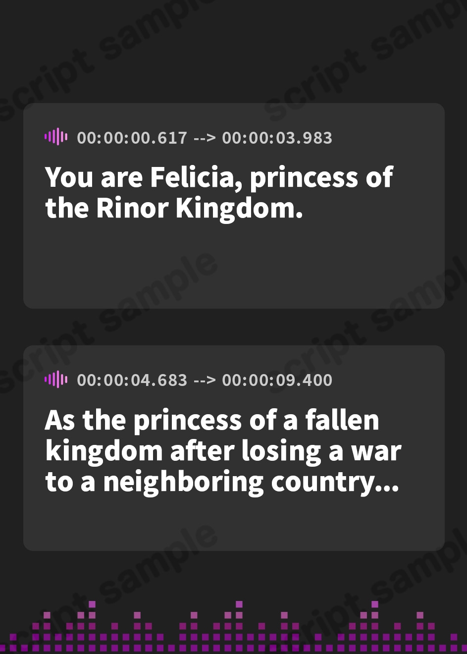 【英語版】性奴隷体験 ‐バーチャルレイプを味わう音声ドラマ‐ 【調教xスライムx淫紋×凌辱】