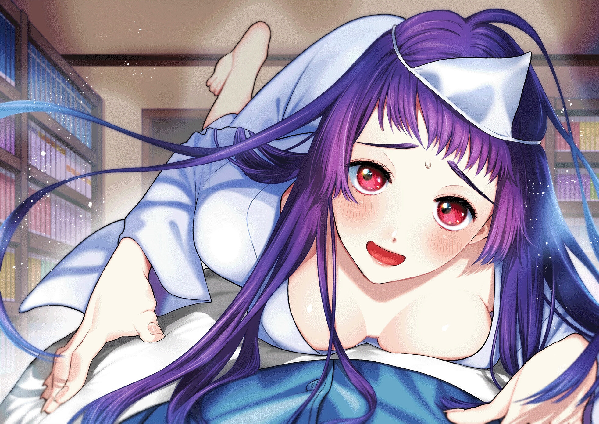 【認知シャッフル睡眠法と耳かきASMR】幽霊ちゃんと寝かしつけ