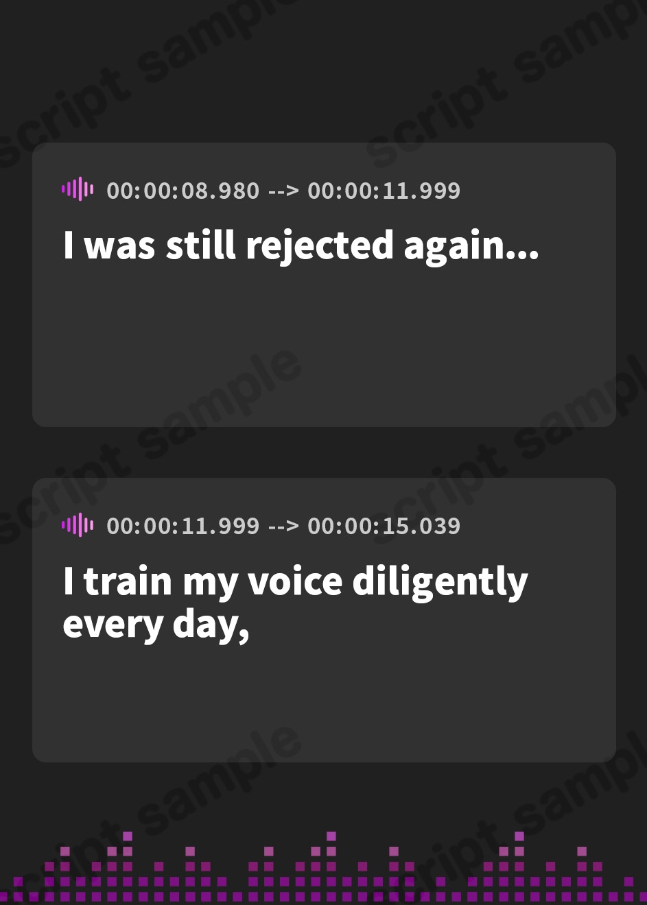【英語版】売れない生き遅れ同人声優の商売道具の産廃喉マンコをオナホとしてリサイクルした件