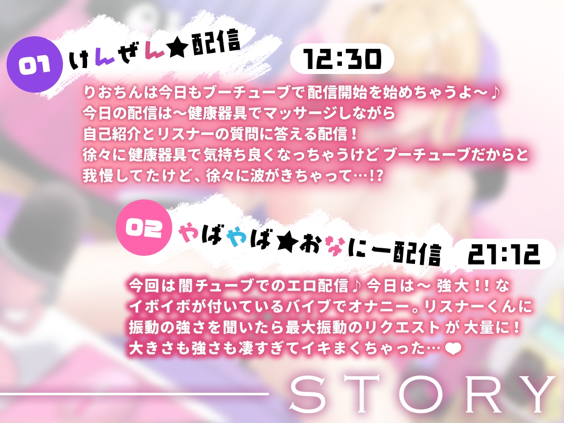 【期間限定価格】ビッチTuver☆りおちん～今日もリスナー君のために全力どすけべ配信♪～