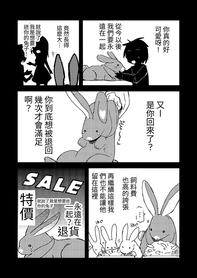 【繁体中文版】返品うさぎ