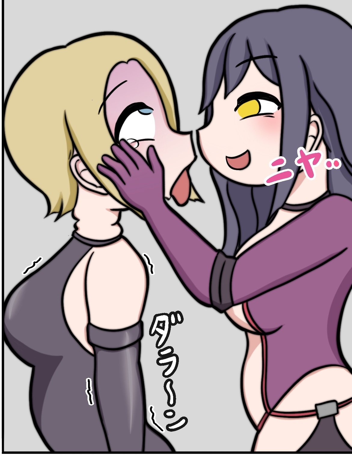 女戦闘員がひどい目にあうお話(首絞め・首折り・首チョンパ)