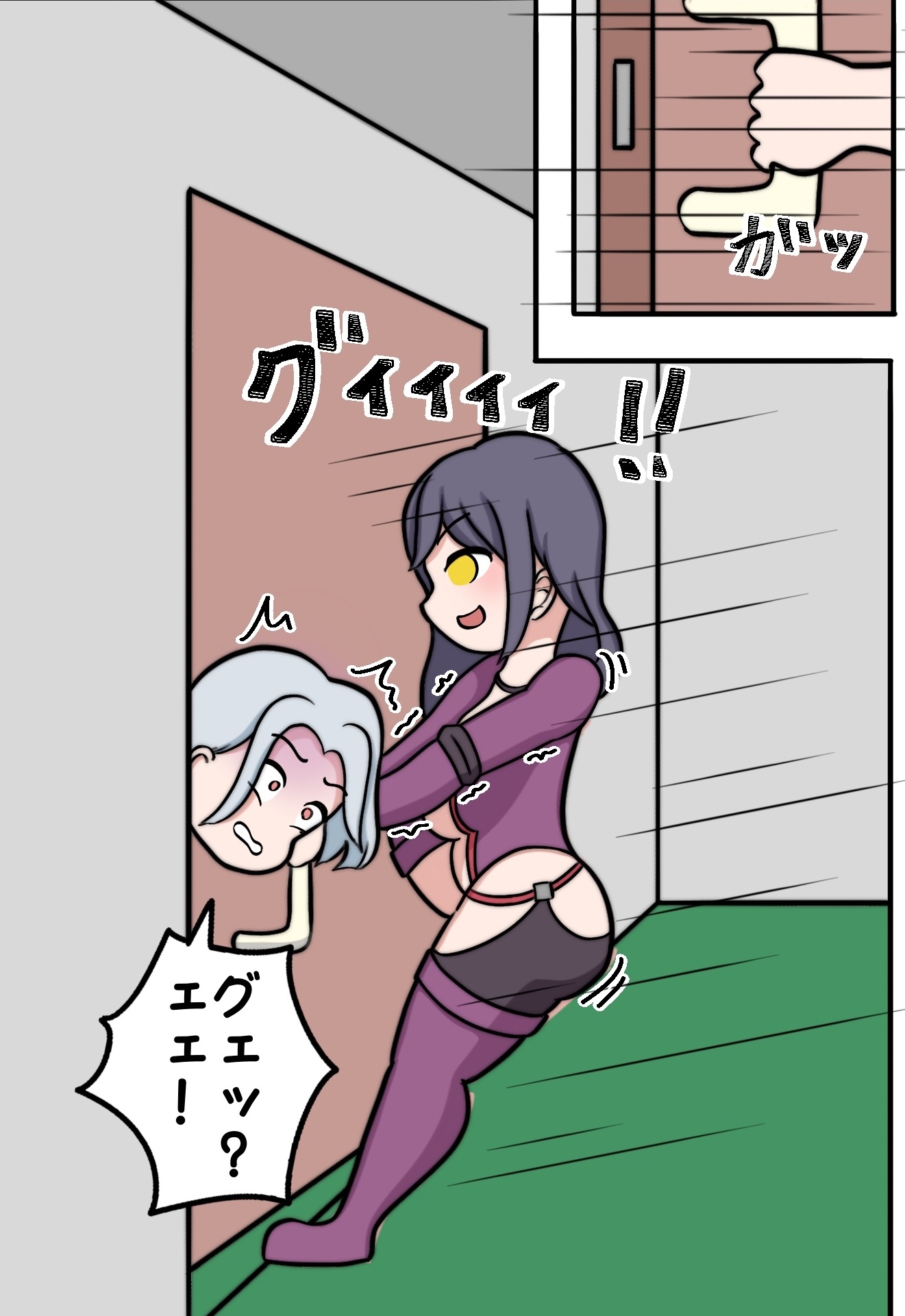 女戦闘員がひどい目にあうお話(首絞め・首折り・首チョンパ)