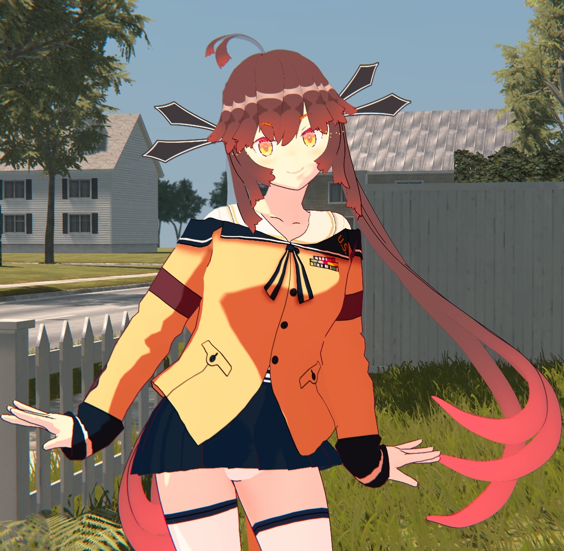 【VRM 同人作品】M14(ド○ルズフロントライン)