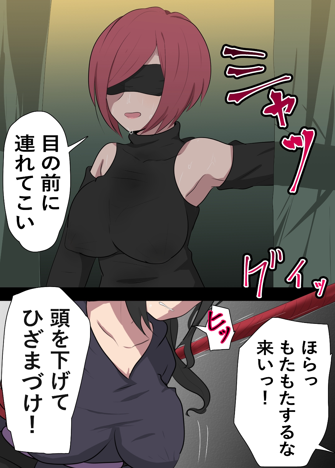 ふたなりに調教されるふたなり