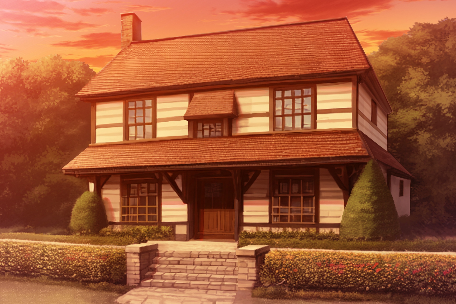 単品5種背景v05c民家