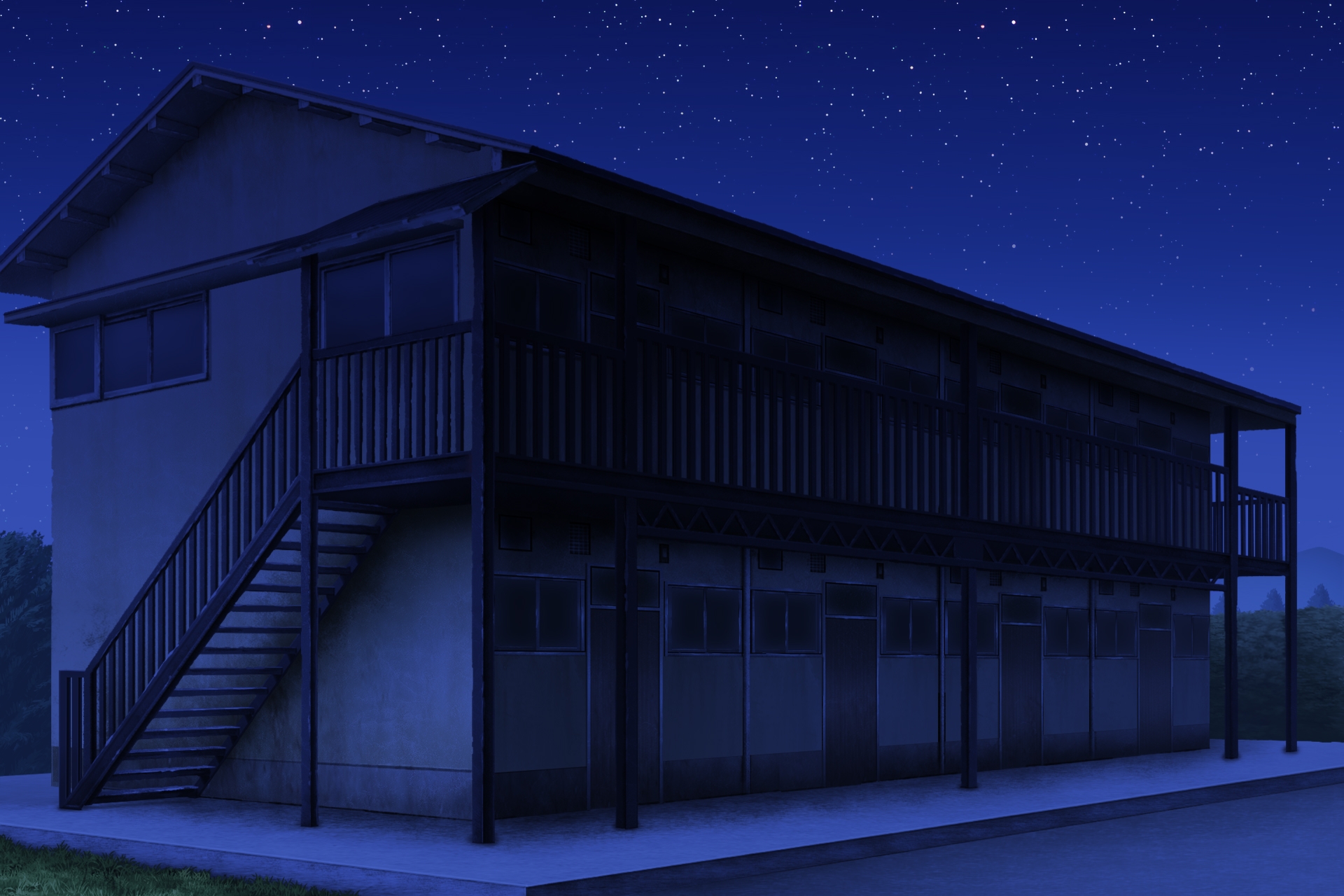 単品5種背景v05eアパート