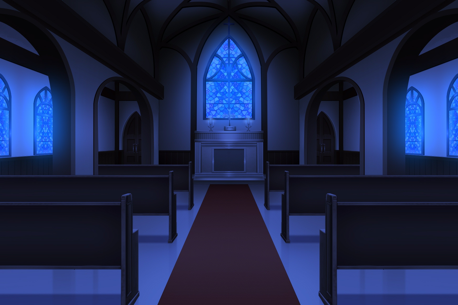 単品5種背景v09b教会内