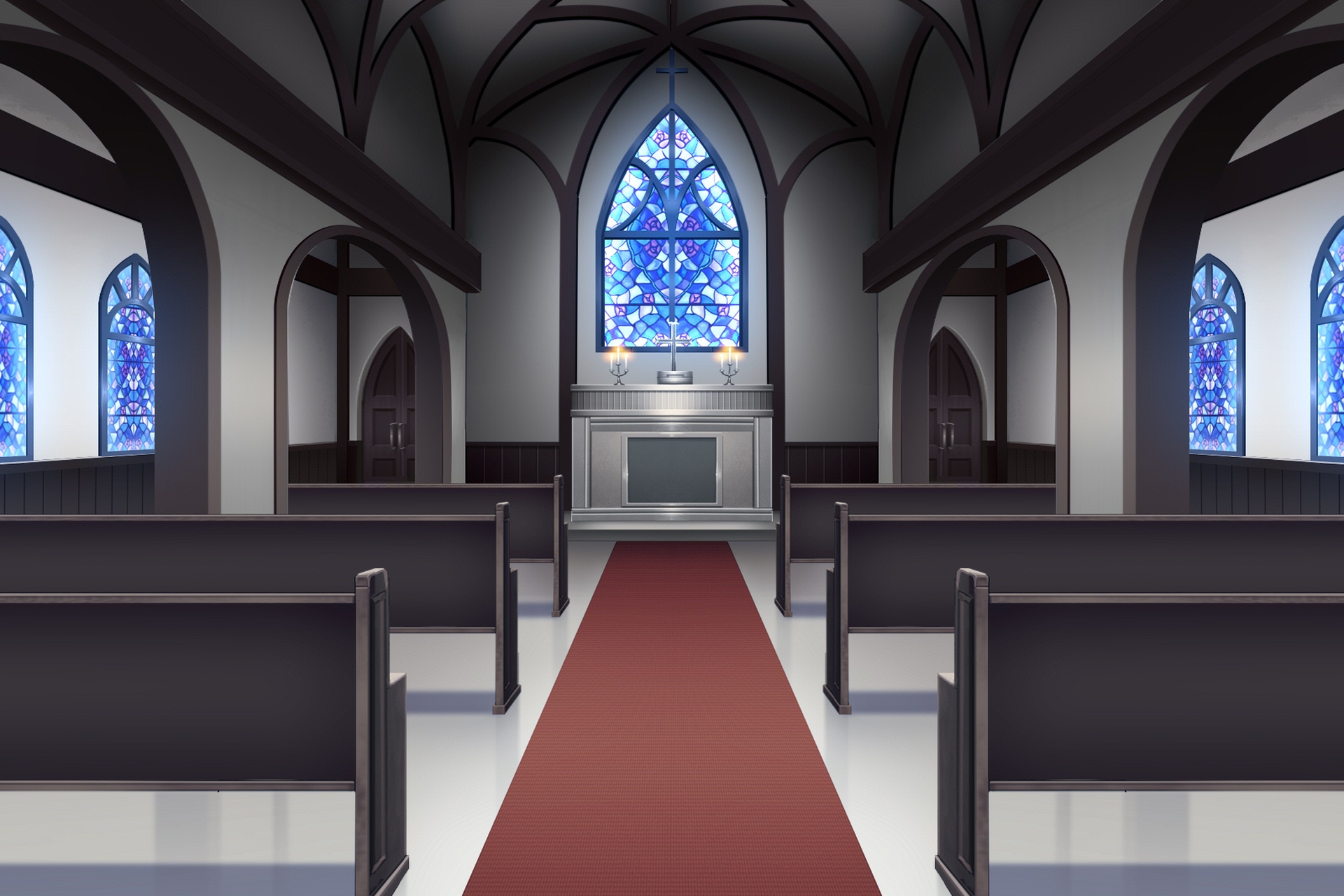 単品5種背景v09b教会内