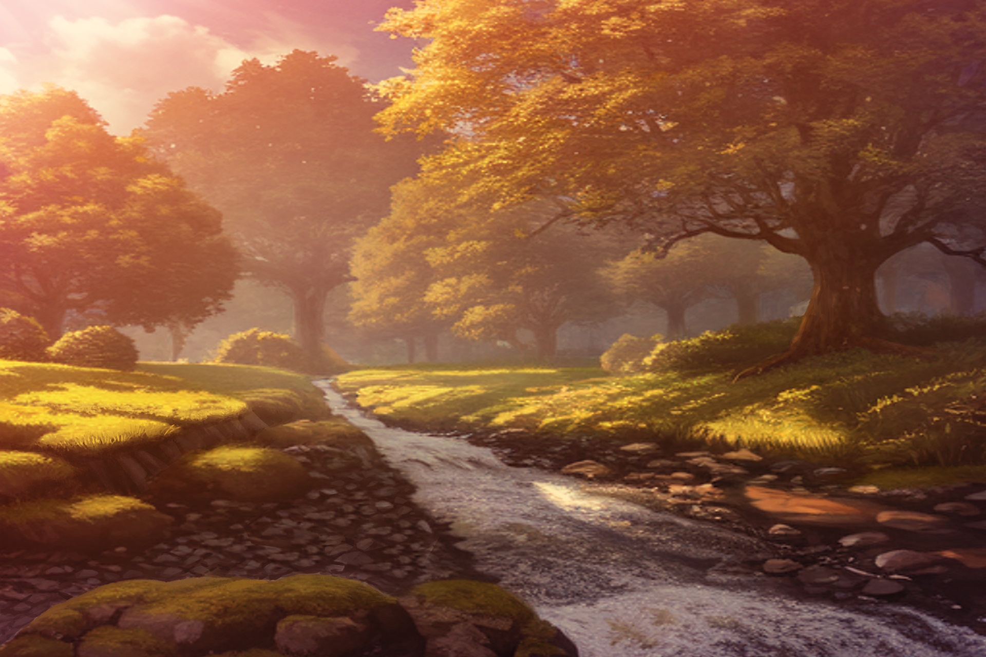 単品5種背景v12c林の川