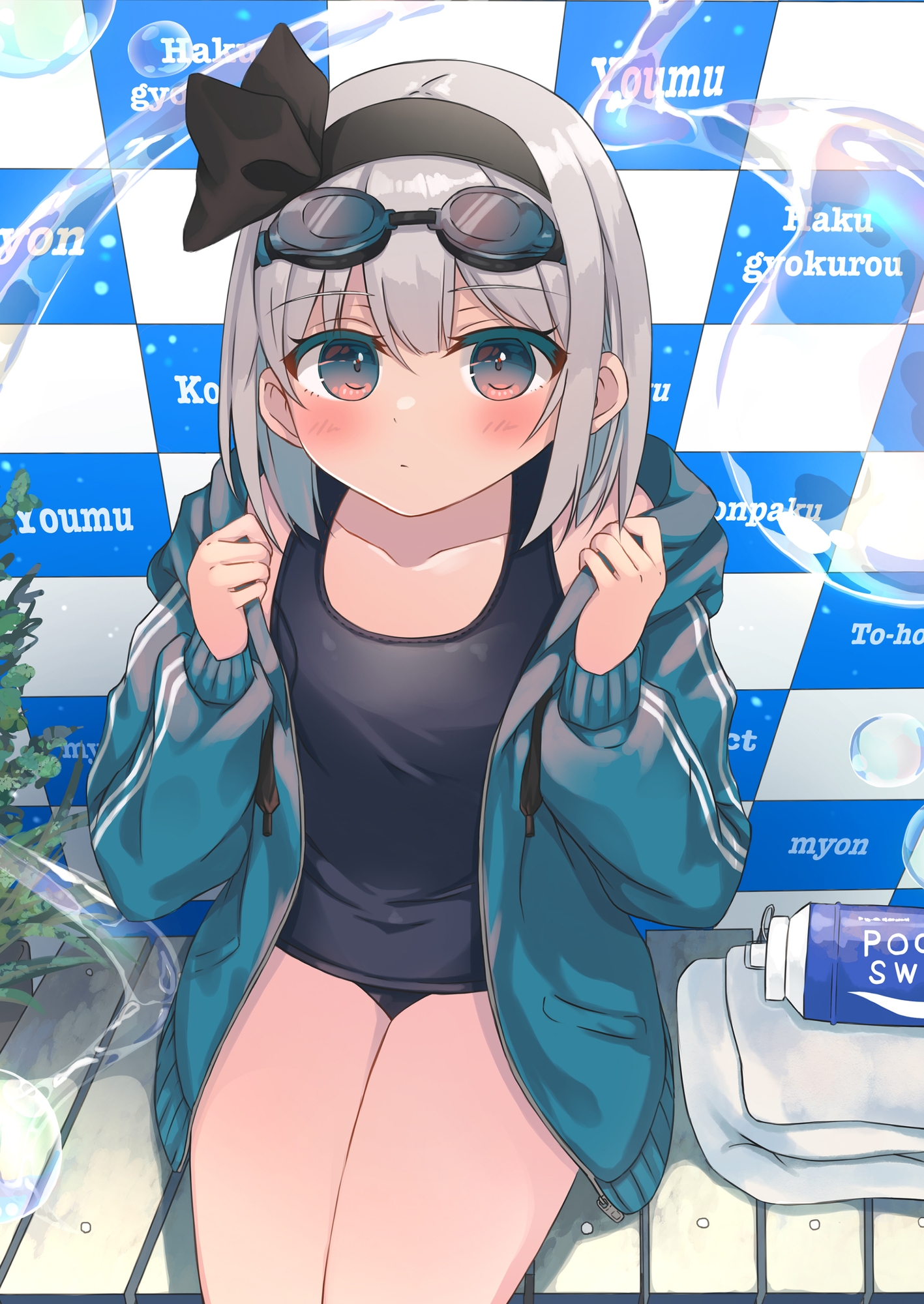 妖夢ちゃんと学ぶスク水の教科書〜イラスト合同誌〜