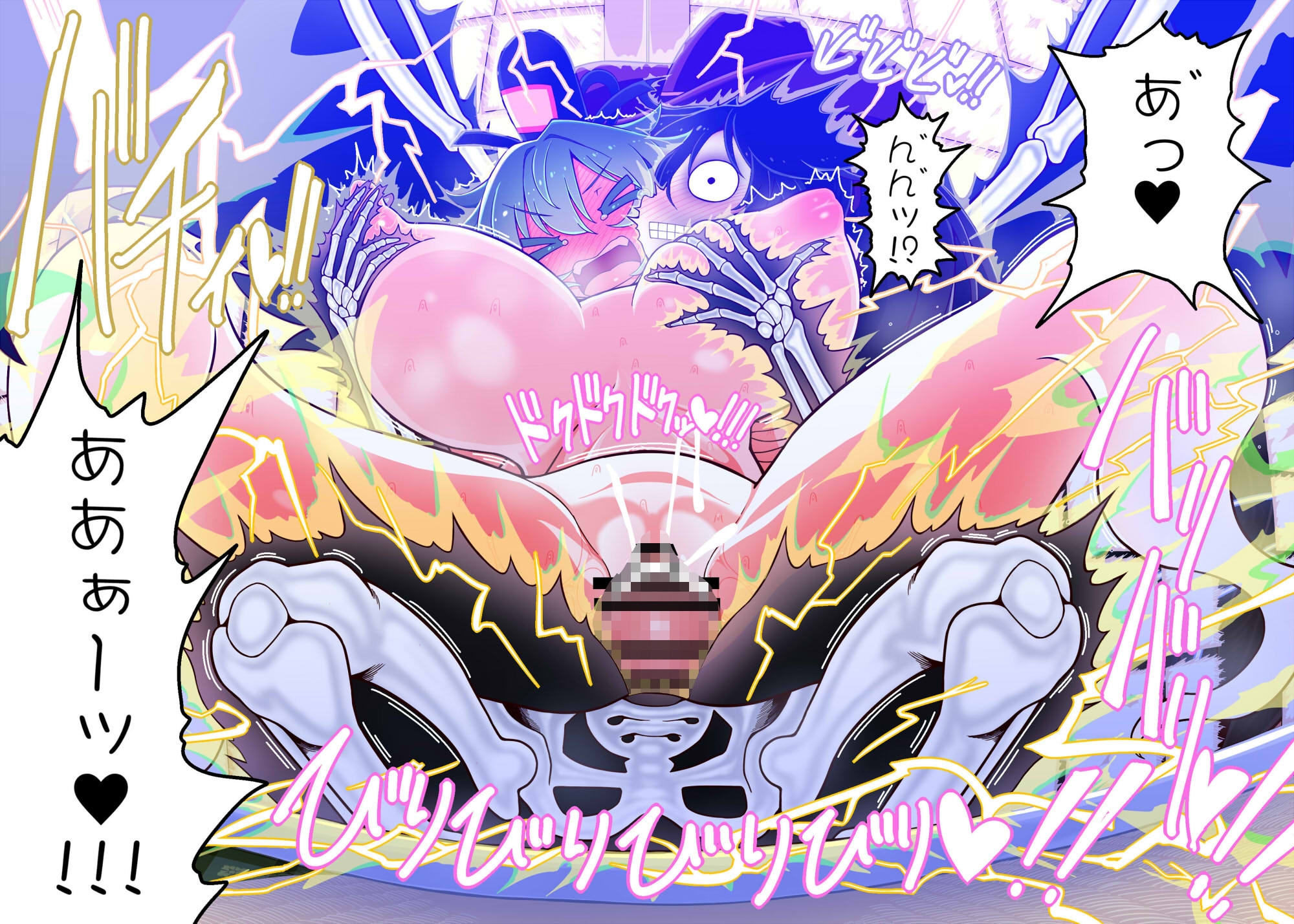 おっぱい屠自古と驪駒早鬼の疑似NTRプレイ