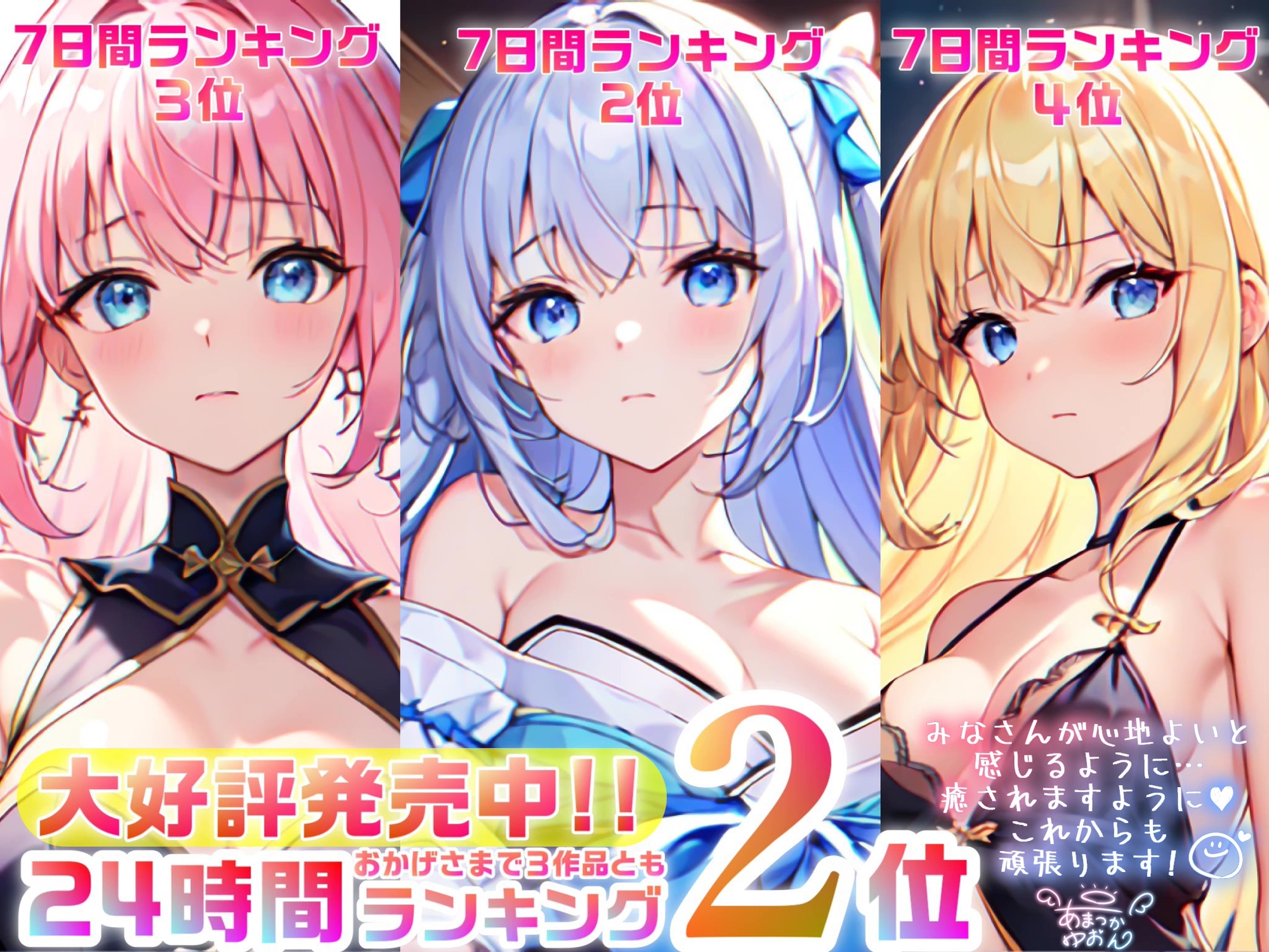 《サークル開設記念の大特価》【睡眠導入】心も体も蕩けちゃう!?オノマトペ式ASMR(耳かき/梵天/マッサージ/ささやき/風鈴 etc.)2023/06/15 version