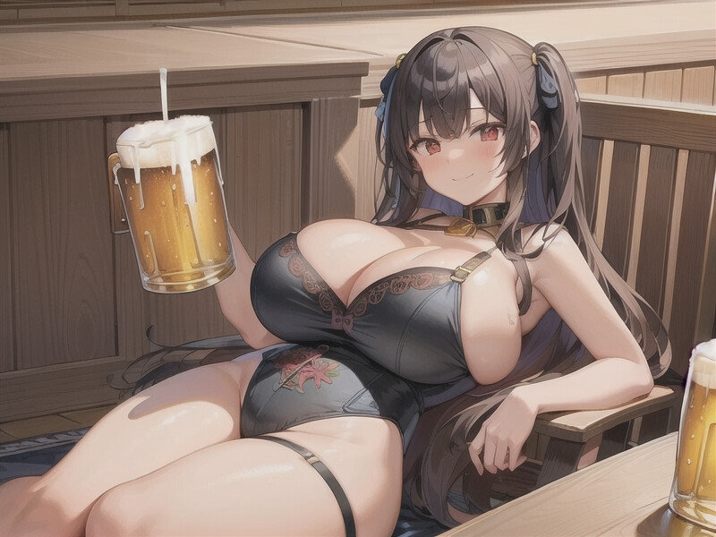 【✨新作99円✨】出会って3秒で秒ぬきっ♪ 射精を我慢できたらタダにしてくれる居酒屋さんで爆乳ドスケベ店員に寸止めカウントダウン中出しSEXで骨抜きにされた話