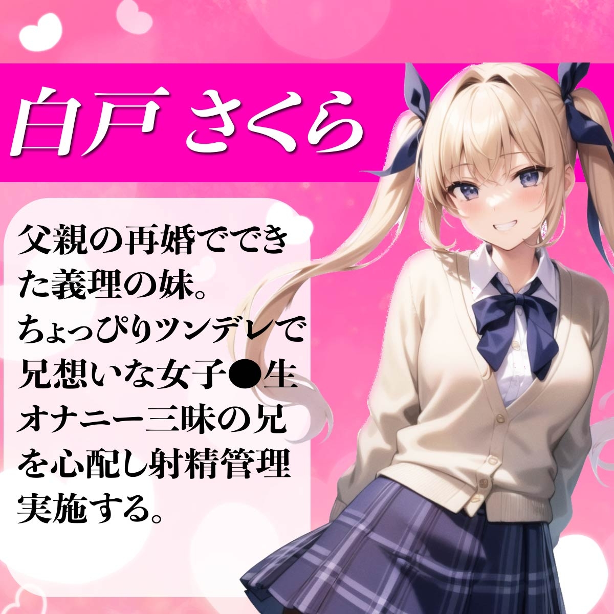 僕にだけ優しいツンデレ義妹の射精管理【ソフトマゾ向け】