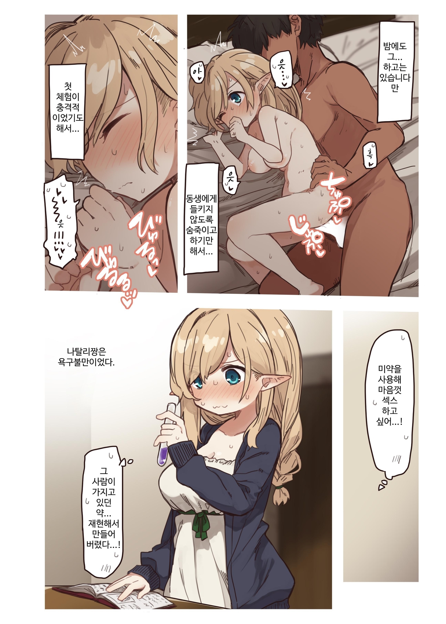 【韓国語版】エルフの姉妹達。