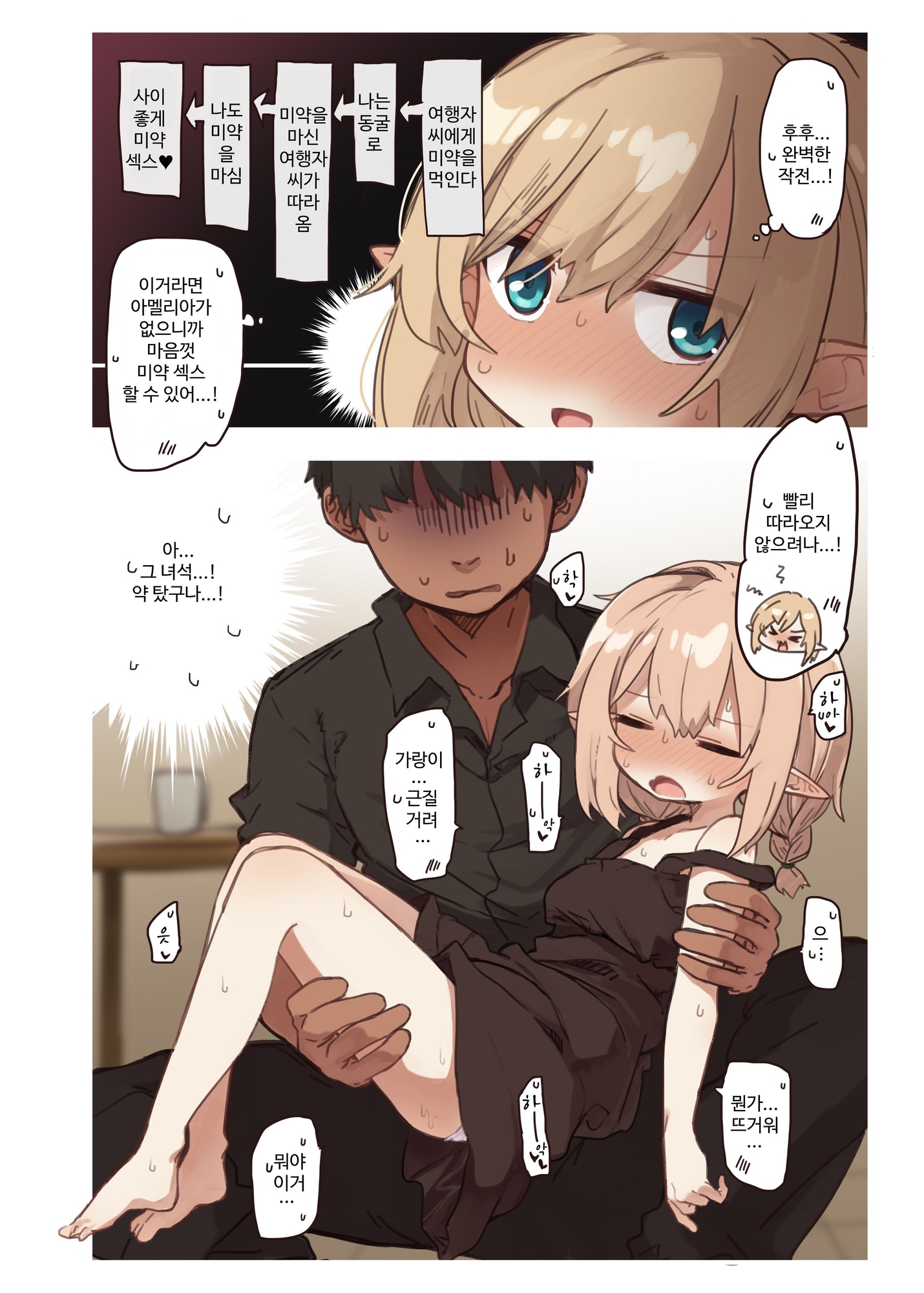 【韓国語版】エルフの姉妹達。